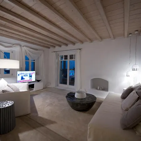 Villa Luxury Mykonos - 3 Bedrooms - Verve - Stunning Sea Views - Agios Lazaros *